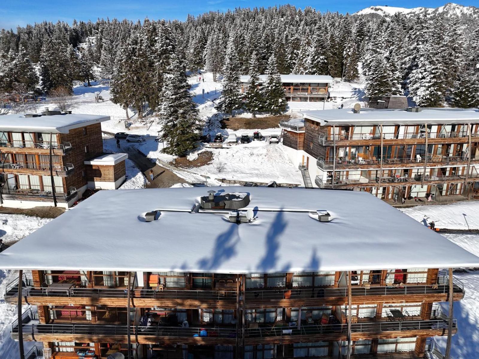 Bel Appart Pour 4/6 Pers Plein Sud Sans Vis A Vis Chamrousse Buitenkant foto
