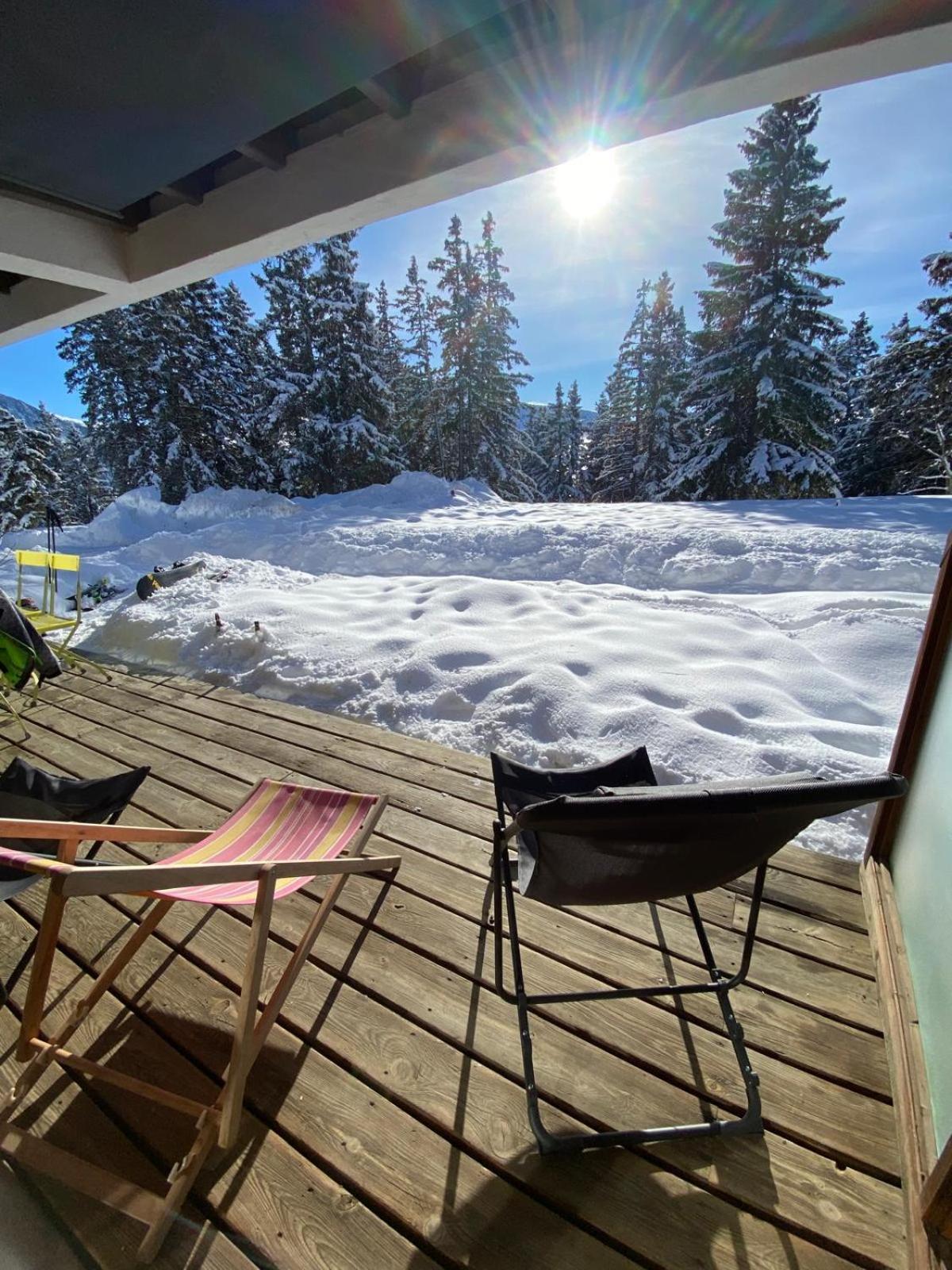 Bel Appart Pour 4/6 Pers Plein Sud Sans Vis A Vis Chamrousse Buitenkant foto